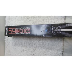 VTSL1200 Steady Lift Series 59IN Tripod for Canon , Nikon , Sony , Panasonic